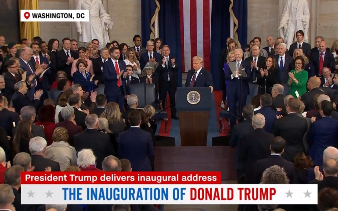 Trump is officially sworn in as the 47th President of the United States